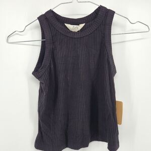 Bixby Girls Black Medium Basic Racerback Tank Top NWOT